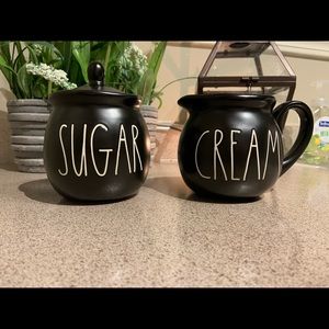 NEW Rae Dunn cream and sugar set